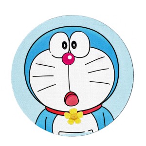 ماوس پد دایره‌ای مدل DORAEMON NU48